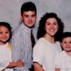 MSF's nephew Dennis Burke and family.  L-R:  Sara, Dennis, Joanna and Angus.